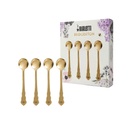 Bridgerton Kaffeelöffel 4-er Set, goldfarben