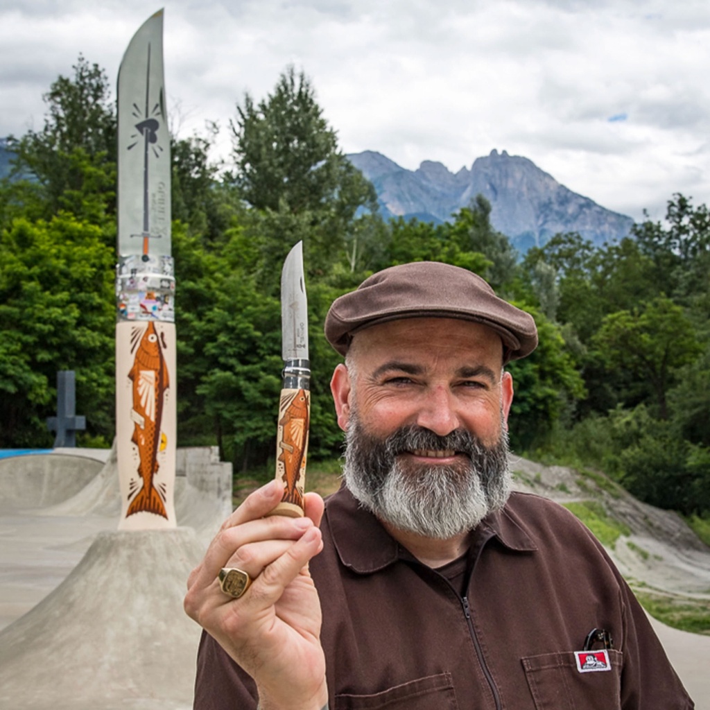 Klappmesser Luxus N°8 The Swordfisherman Jeremy Fish