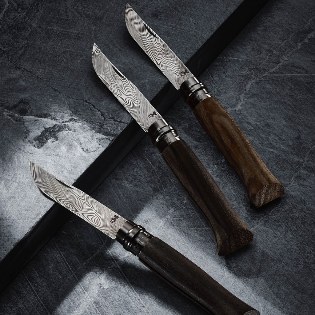 Klappmesser Luxus N°8 Damast Ziricote