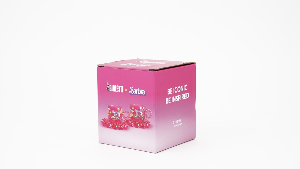 2 Espressotassen mit Untertassen Barbie 100 ml