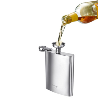 Flachmann mit Trichter, 236 ml »Delano«