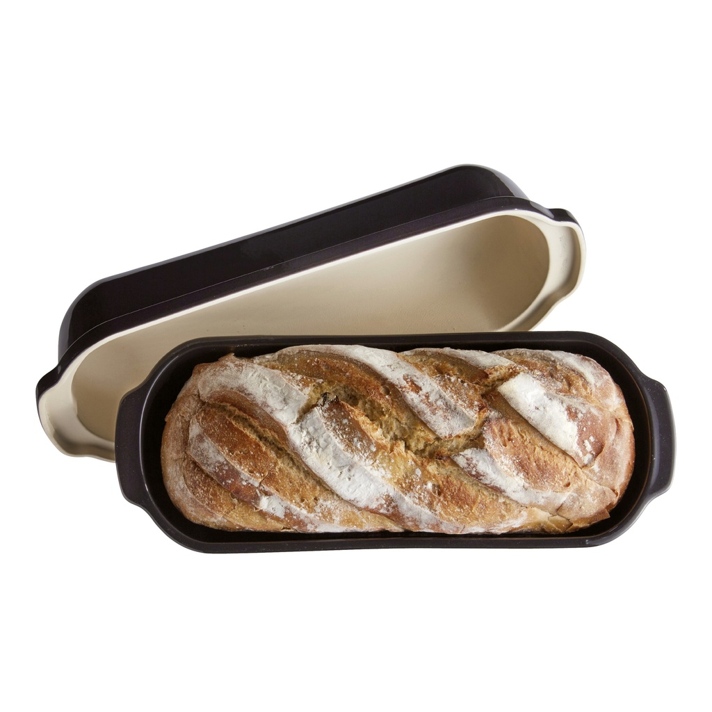 Brotbackform 2,3 Liter 39x16x15 cm Kohle