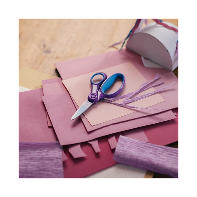 Fiskars Kinderschere, 15 cm, Ombré lila 8+
