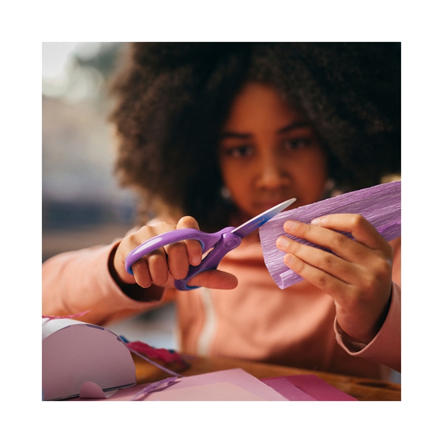 Fiskars Kinderschere, 15 cm, Ombré lila 8+