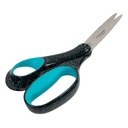 Fiskars Teenager-Schere, 20 cm, für Linkshänder, Türkis gesprenkelt 15+