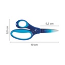 Fiskars Kinderschere, 15 cm, Ombré blau 8+ Linkshänder