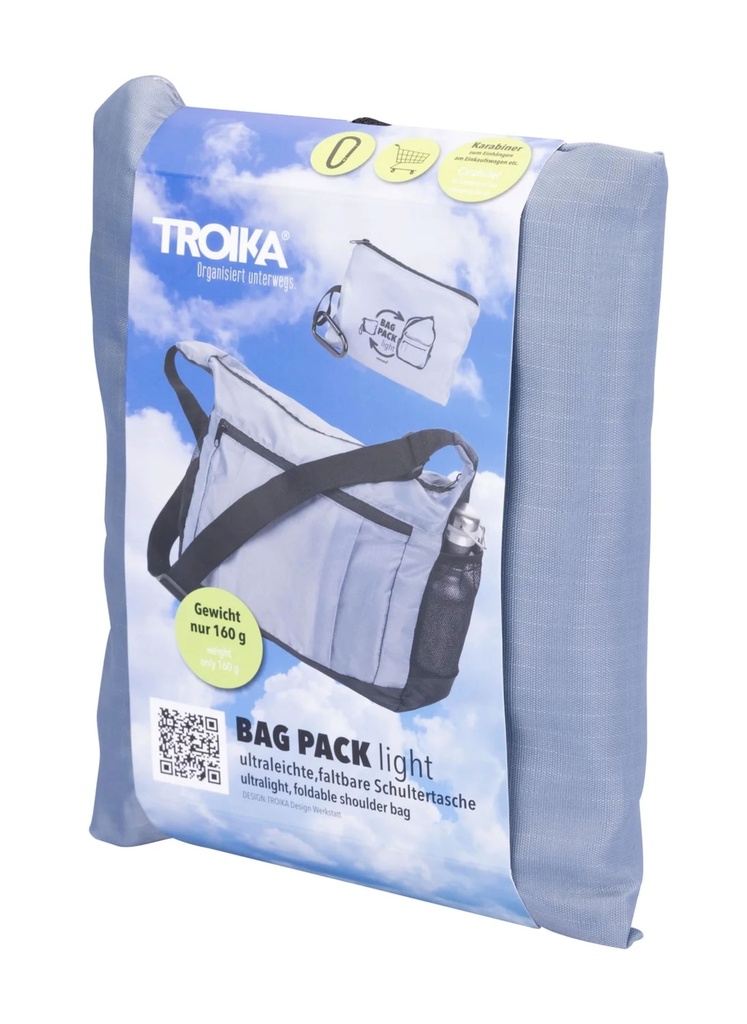 Schultertasche BAG PACK faltbar