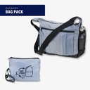 Schultertasche BAG PACK faltbar