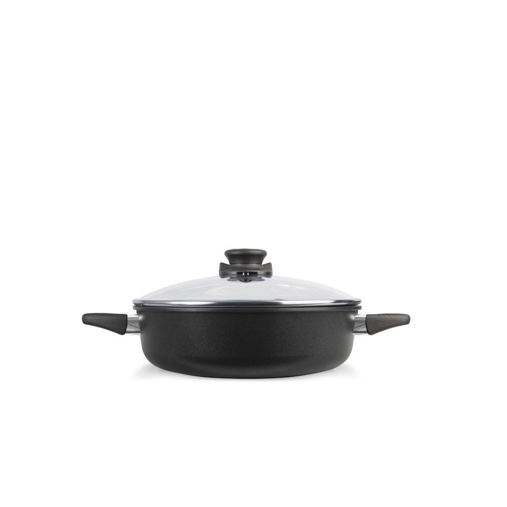 Hochrandpfanne mit Griffen