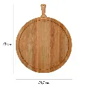 Schneid- und Servierbrett Friends Eiche XL