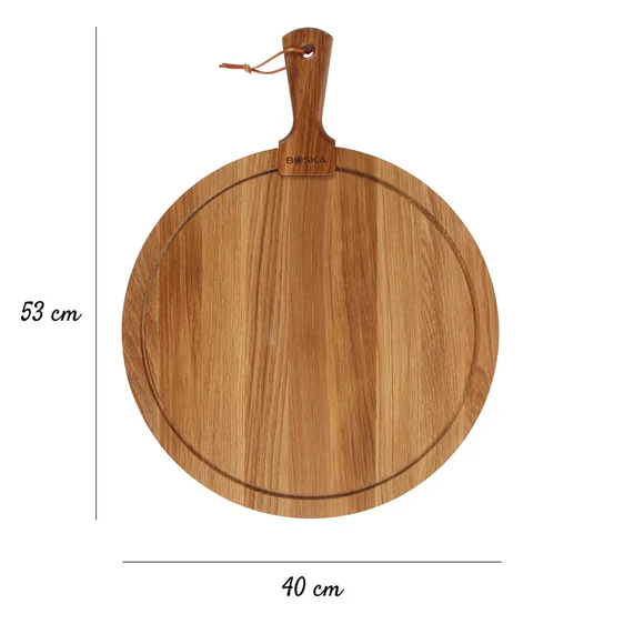 Schneid- und Servierbrett Friends Eiche L