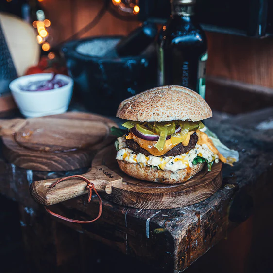 Schneid- und Servierbrett Friends Eiche