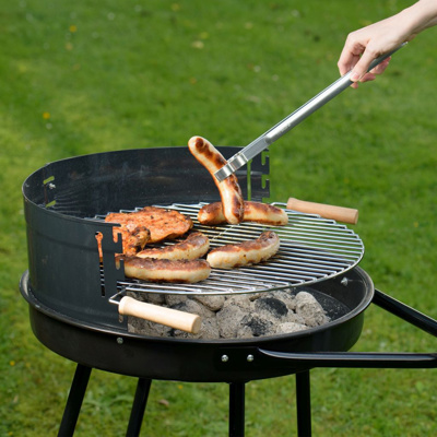 Grillzange gerade, 36 cm