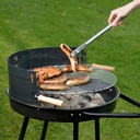 Grillzange gerade, 36 cm