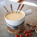 Fondue-Set Bianco