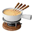 Fondue-Set Bianco