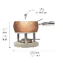 Fondue-Set Kupfer