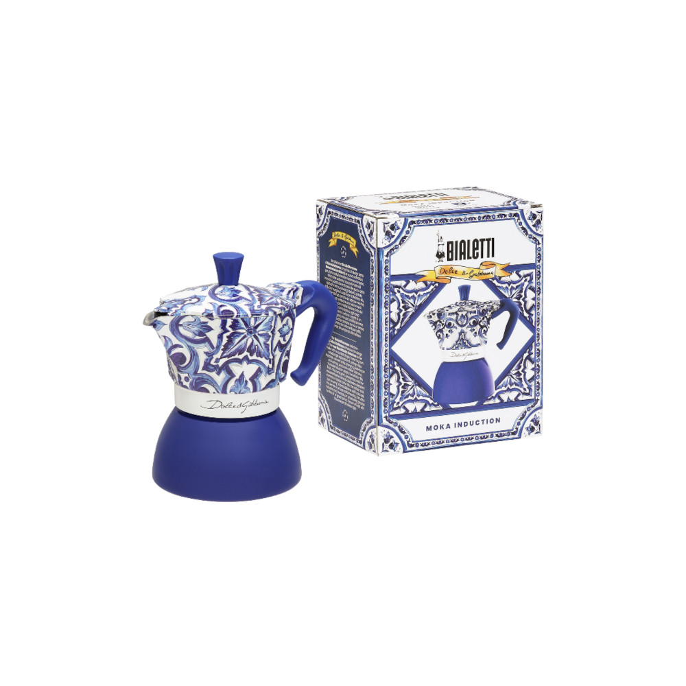 Moka Express Induktion Dolce & Gabbana Blu Mediterraneo