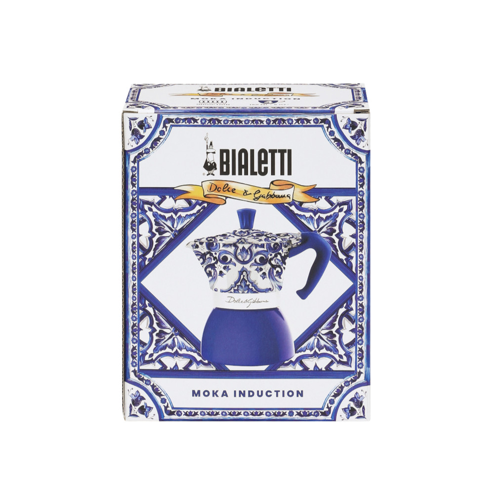 Moka Express Induktion Dolce & Gabbana Blu Mediterraneo