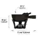Fondue-Set Nero L - 2,2 L 
