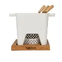 Fondue Tapas weiß L 600 ml