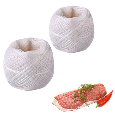 2 x Küchengarn weiß, Knäuel 60 m