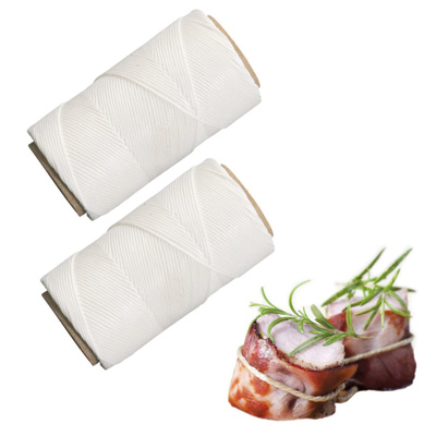 2 x Küchengarn weiß, Spule 60 m