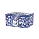 Geschenkbox Dolce & Gabbana Moka Express 3 Tassen Blu Mediterraneo + 3 Espressobecher und Rührstäbchen