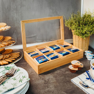 Teebox aus Bambus »Teatime«