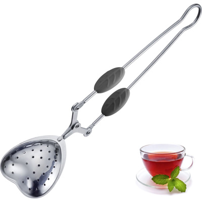 Brühlöffel »Herz« mit Silikongriffen