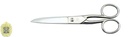 Haushaltsschere, gerade Augen, geschmiedet 14cm