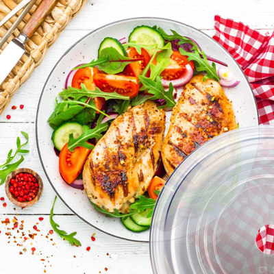 Mikrowellen-Abdeckhaube, Ø 25 cm