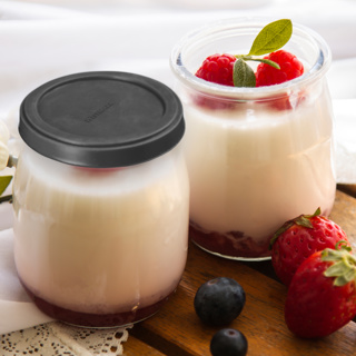 2 Frischhaltedeckel, rund, ø 10 + 8 cm