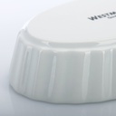 4 Porzellanschälchen, oval