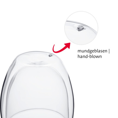 2 Doppelwandige Thermogläser, 250 ml