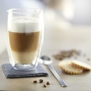 2 Doppelwandige Latte Macchiato Thermogläser, 400 ml
