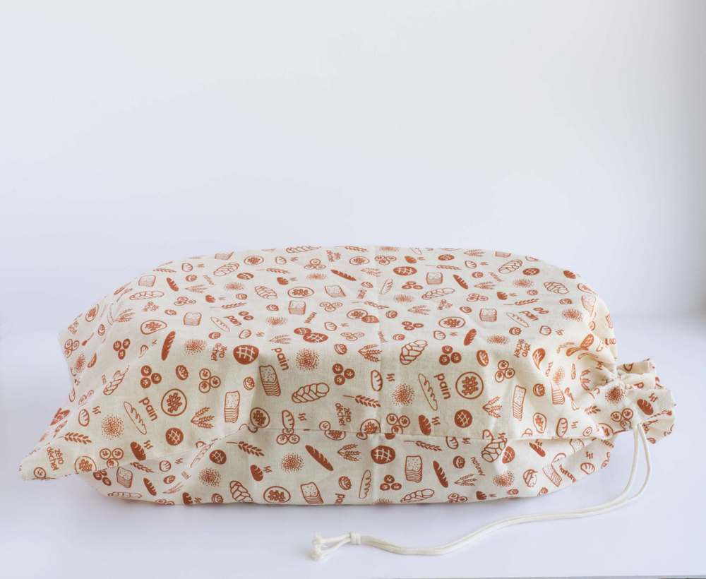 Brottopf mit Schneidbrett & Messer und Beutel