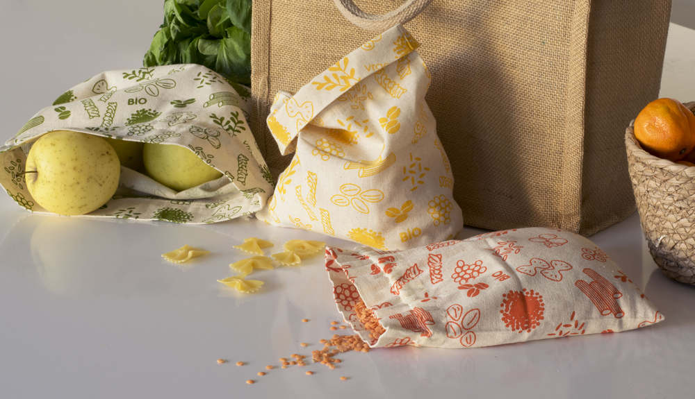 Beutel aus Biobaumwolle