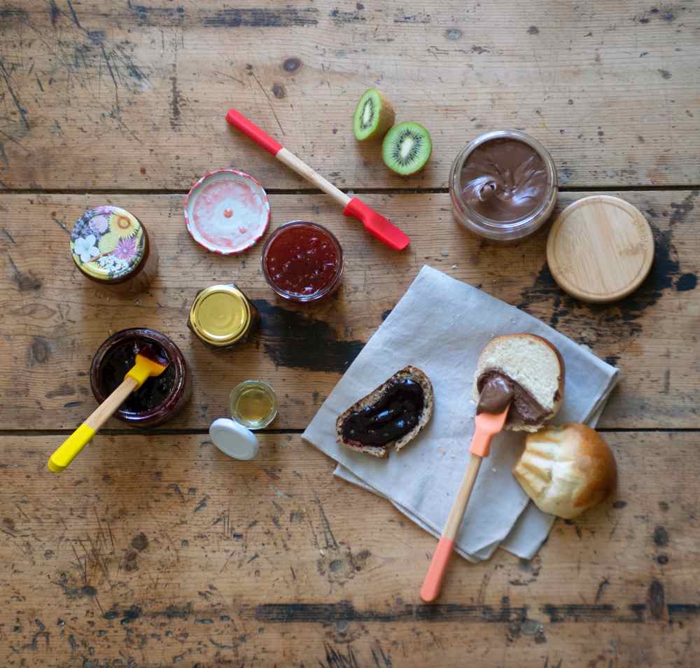 Display Löffelspachtel Silikon Mini 36-teilig 