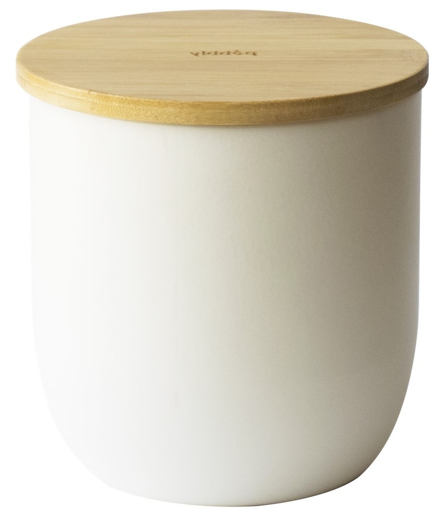 Teedose rund mit Bambusdeckel 2300ml