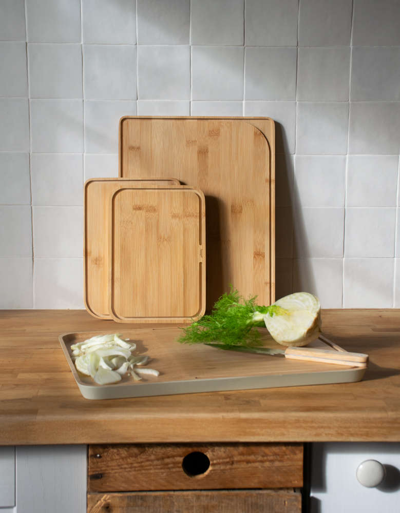Schneidbrett S Bambus Natur