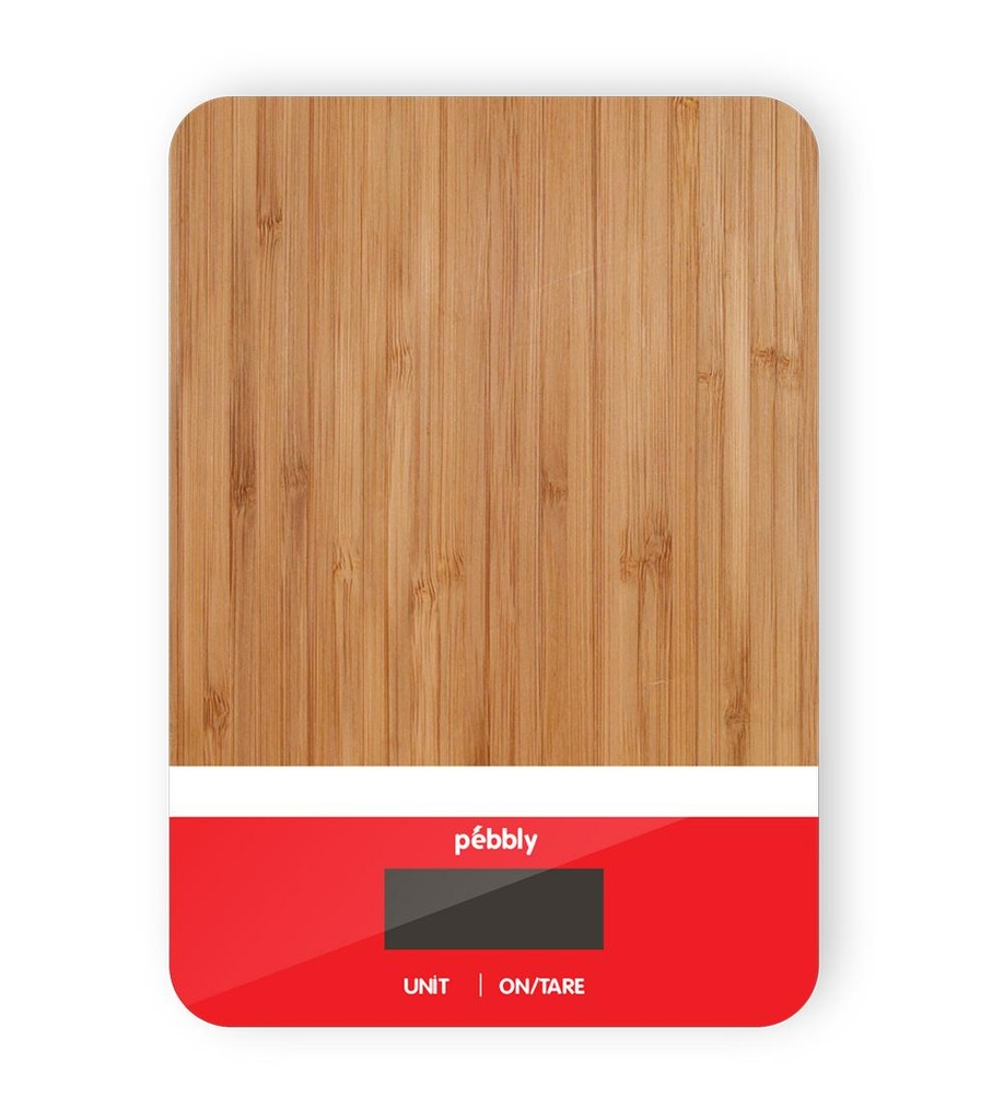 Küchenwaage Bambus rechteckig