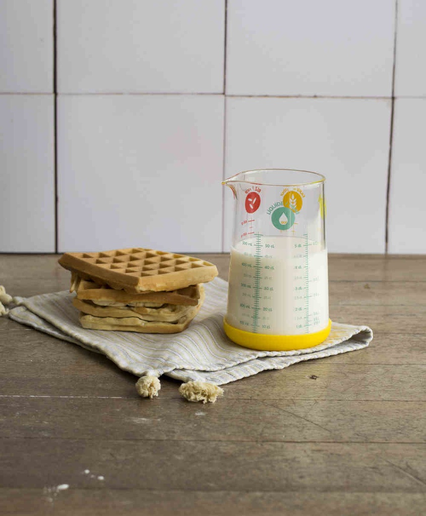 Messbecher Glas rutschfest 0,5L