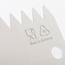 Teigkarte/-schaber- und Kuchengarnierer-Set