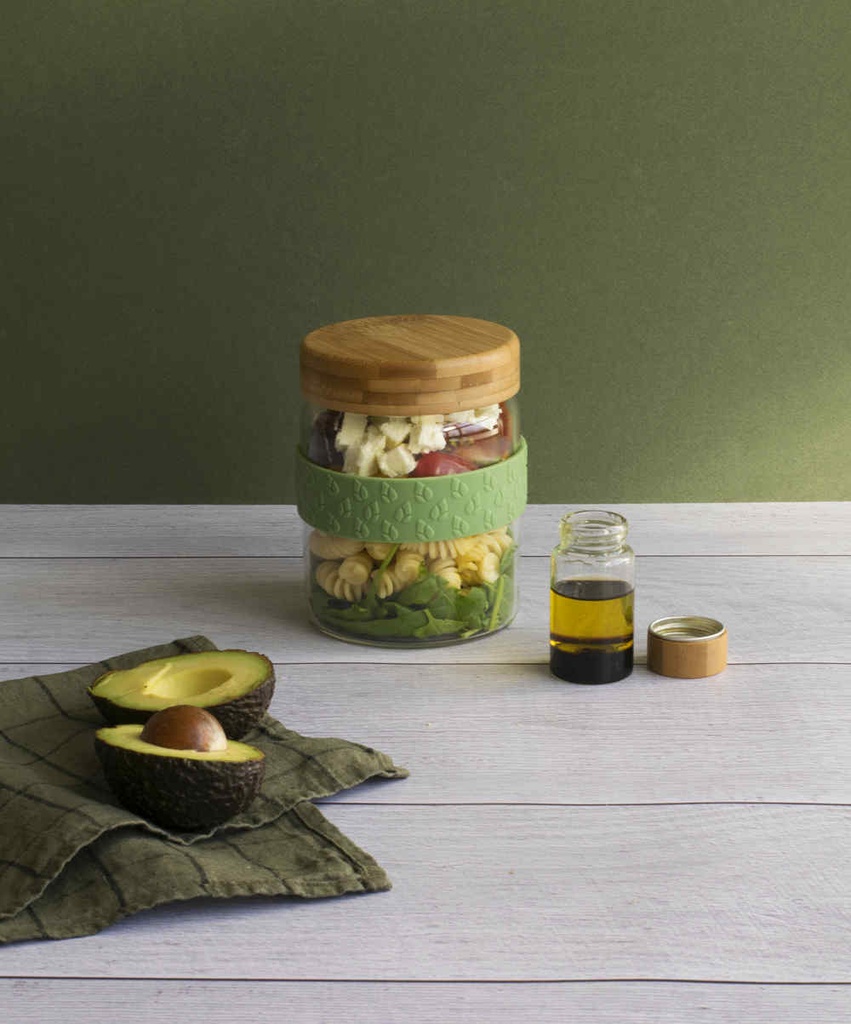 Lunchdosen 2er Set 700 ml & Dressingdose 50 ml