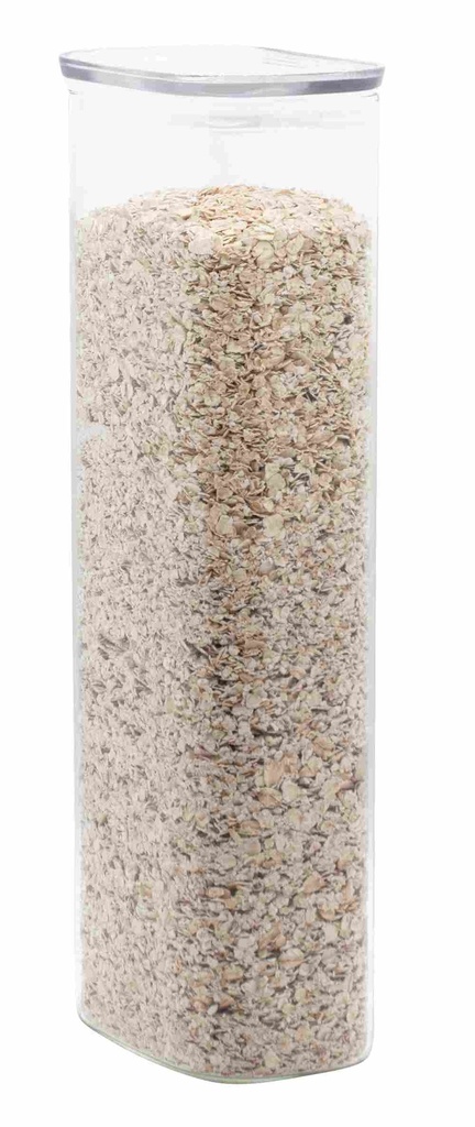 Vorratsdose rechteckig hoch mit Glasdeckel 2,6l