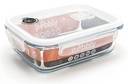 Frischhaltedose rechteckig Glas/PP 1l