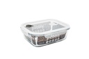 Frischhaltedose rechteckig Glas/PP 2,25l