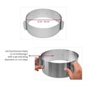 Tortenring 8,5 cm, verstellbar Westmark