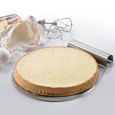 Kuchen-/Pizzaheber, Edelstahl